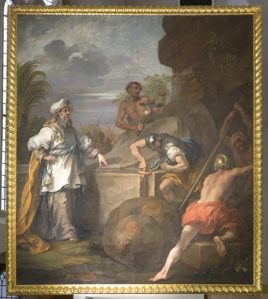 Trittico dell'Ascensione, altare di Santa Maria - Bristol Museum and Art Gallery, dettaglio